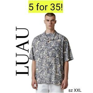 Camoflage Hawaiian Type Short Sleeve Shirt Clearance 5 for 35